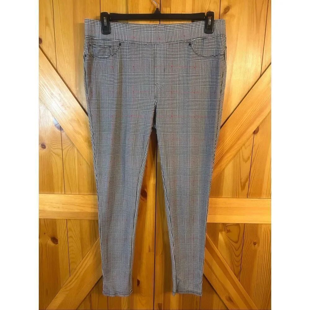 Seven7 Women’s Pull On Houndstooth Leggings Size XL (5912)